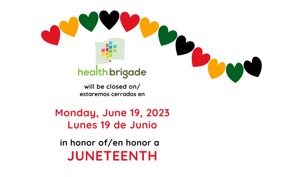 Closed in honor of Juneteenth