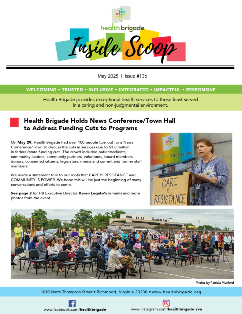 MAY Issue of HB Newsletter